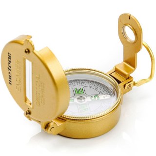 Busola metalowa okrągła Meteor złota 8191/71001 Meteor