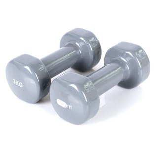 Hantle winylowe Profit szare 2x3 kg DK 4102 PROfit