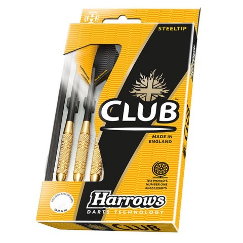 Harrows Rzutki Steeltip Club Brass 23g Harrows