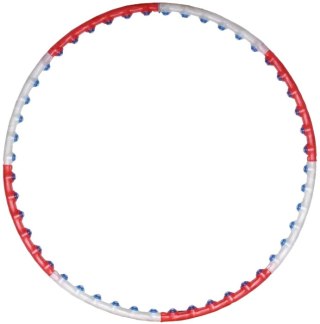 Hula-hop Anion 1 biało-czerwone Smj