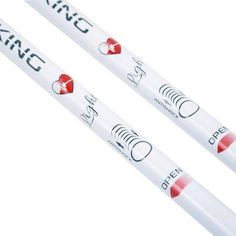 Kijki Nordic Walking Long Life Lite SMJ białe Smj