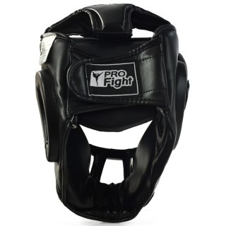 Kask bokserski z kratą Profight 703 PU czarny senior PROfight