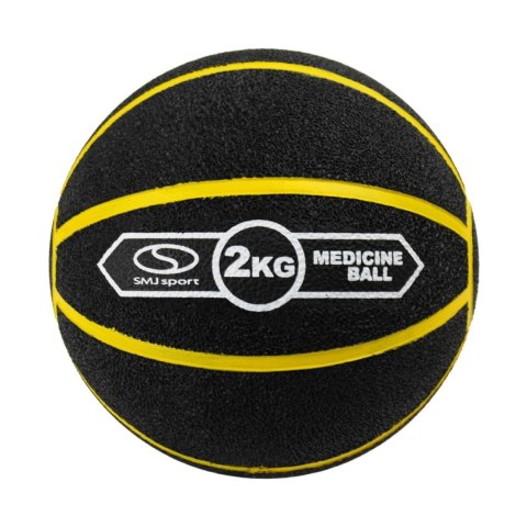 PIŁKA LEKARSKA VINEX VMB-L002Y 2KG czarno-żółta Smj
