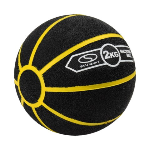PIŁKA LEKARSKA VINEX VMB-L002Y 2KG czarno-żółta Smj