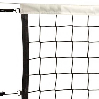 Siatka do siatkówki Domeks popularna 9,5 m x 1 m czarna Domeks