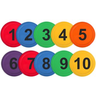 Znacznik na parkiet Okrągły NO10 - 1 kpl. (10szt.) VRBS-1T010 NO10