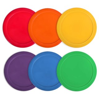 Znacznik na parkiet Okrągły NO10 - 1 kpl. (6szt.) VFMN-FLCIS6WB NO10