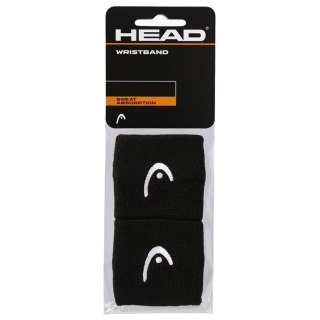 Frotki na rękę Head Wristband czarne 285050 Head