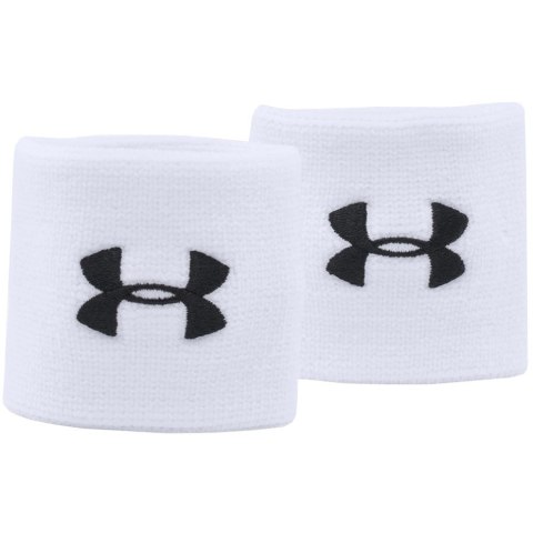 Frotki na rękę Under Armour Performance Wristbands białe 1276991 100 Under Armour