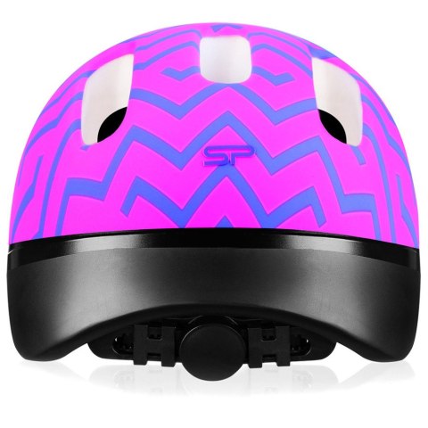 Kask rowerowy dla dzieci Spokey Strapy 1 44-48 cm różowy 927773 Spokey