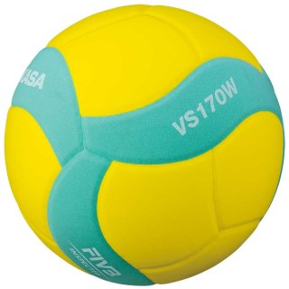 Piłka siatkowa Mikasa żółto-zielona VS170W Mikasa