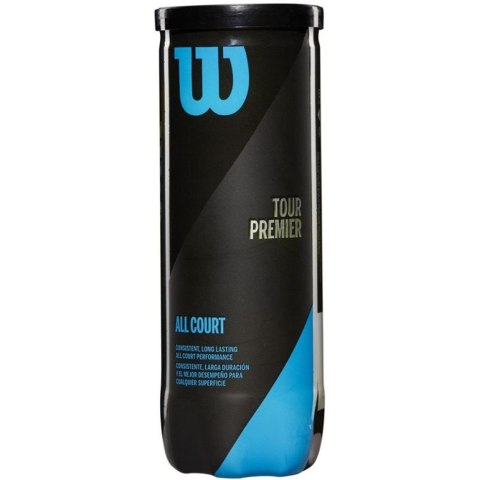 Piłki do tenisa ziemnego Wilson Tour Premier All Court 3 szt WRT109400 Wilson