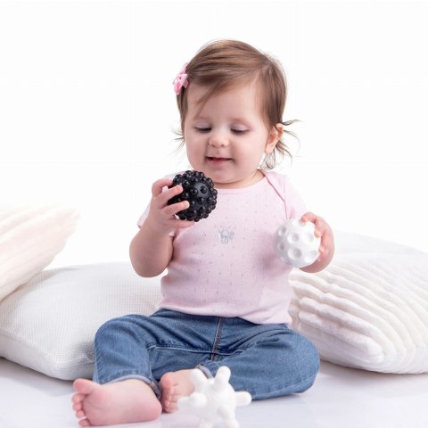 Piłki sensoryczne AM Tullo 4 szt. czarno-białe 461 AM Tullo