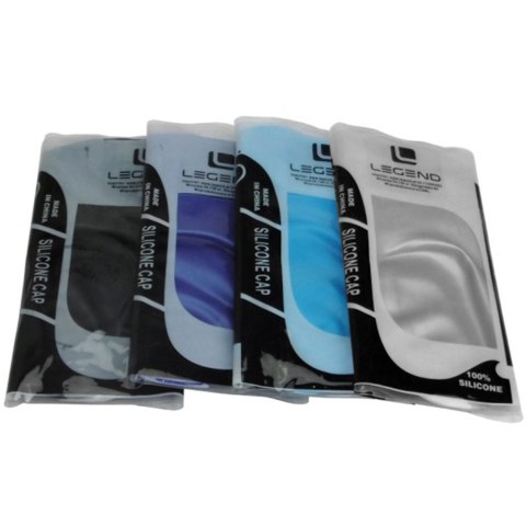 Czepek pływacki Legend Ucho srebrny Legend Sport