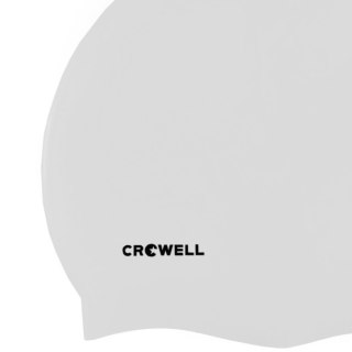 Czepek pływacki silikonowy Crowell Mono Breeze kol.10 biały Crowell