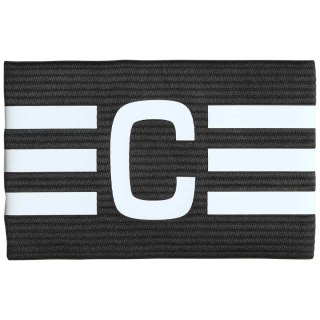 Opaska kapitana adidas Tiro League OSFM czarno-biała HS9766 Adidas teamwear