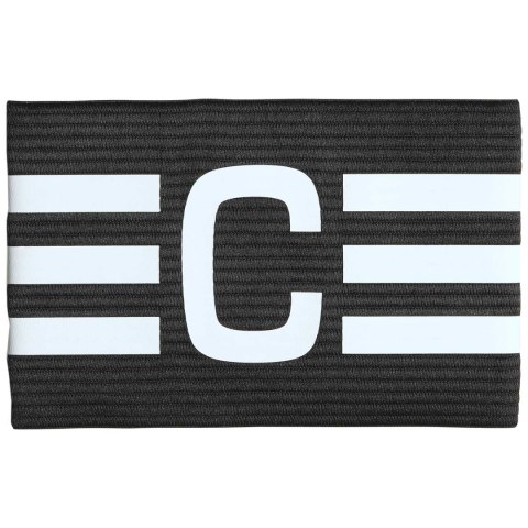 Opaska kapitana adidas Tiro League OSFM czarno-biała HS9766 Adidas teamwear
