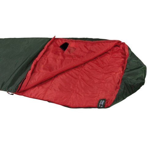 Śpiwór High Peak Lite Pak 800 210x75x50 cm zielono-czerwony 23260 High Peak