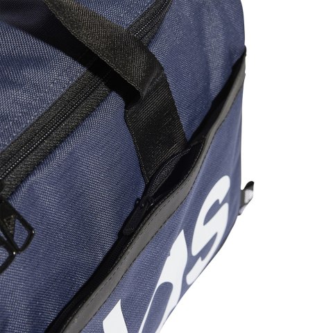 Torba adidas Essentials Linear Duffel Medium granatowo-biała HR5349 Adidas