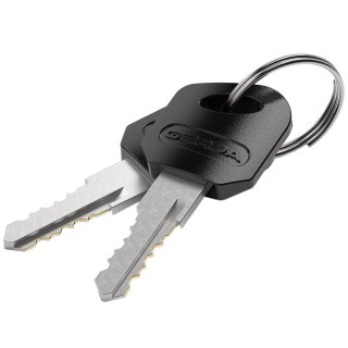 Zapięcie rowerowe Gerda linka, korpus okrągły, czarne Flex 1000/8K Gerda