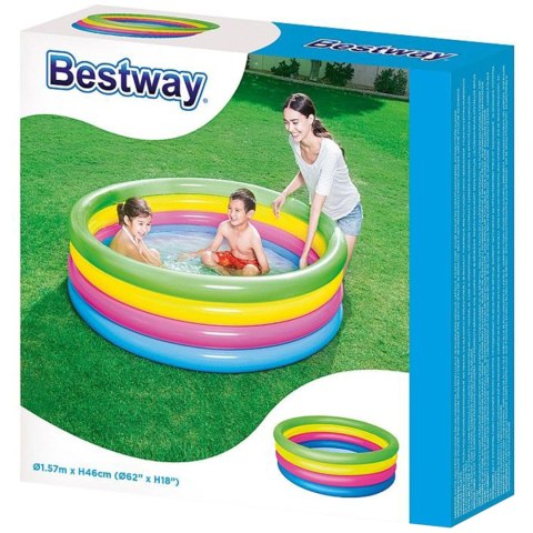 Basen dmuchany Bestway 4 Ringi 157x46 cm 3422 51117 Bestway