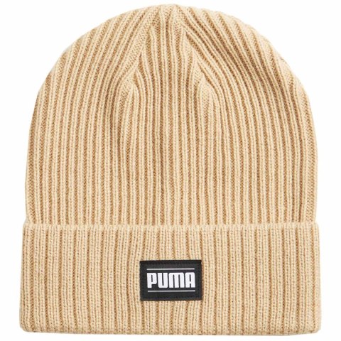 Czapka Puma Ribbed Classic Cuff Beanie beżowa 024038 07 Puma