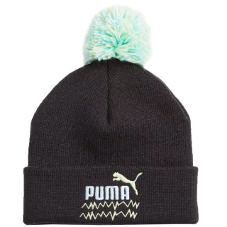 Czapka dla dzieci Puma Mixmatch Pom Pom czarna 024798 01 Puma