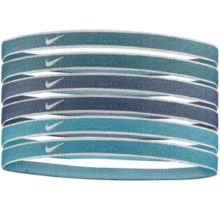 Opaski na włosy Nike Swoosh Sport metalic 6 szt. N1002008407OS Nike