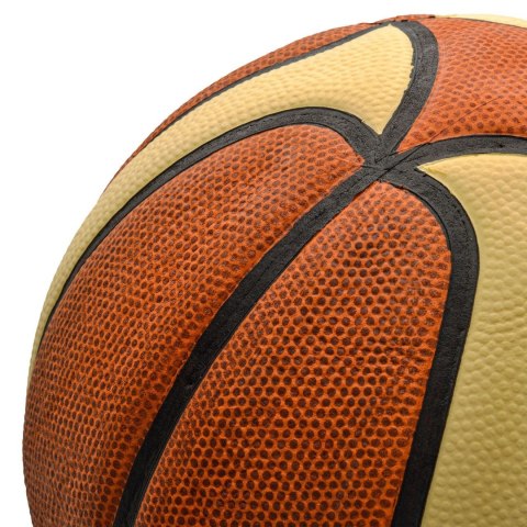 Piłka koszykowa Meteor Cellular 5 brązowo-kremowa 10100 Meteor