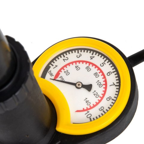 Pompka rowerowa nożna Dunlop z manometrem 175416 Dunlop