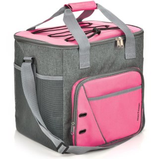 Torba termiczna Meteor Frosty 30L różowo-szara 74640 Meteor
