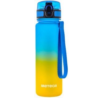 Bidon Meteor 500 ml niebiesko-żółty 10107 Meteor