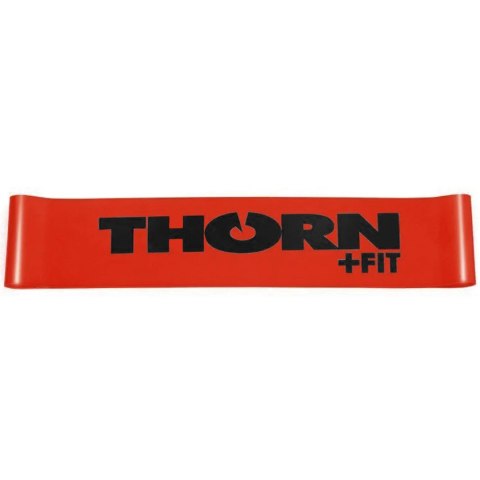 Guma do ćwiczeń Thorn Fit resistance band 500x50x0,95mm medium czerwona Thorn Fit