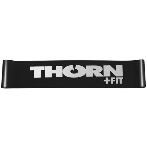 Guma do ćwiczeń Thorn Fit resistance band 500x50x1,25 mm heavy czarna Thorn Fit