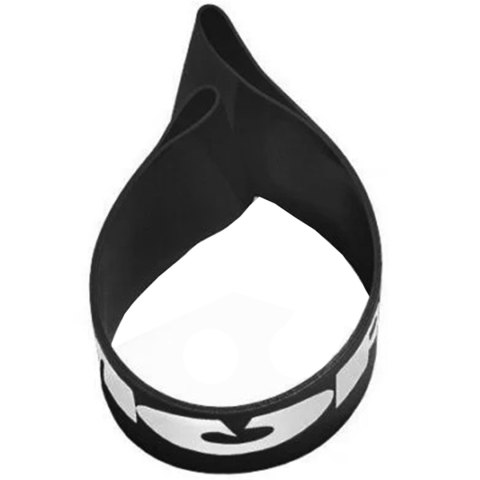 Guma do ćwiczeń Thorn Fit resistance band 500x50x1,25 mm heavy czarna Thorn Fit