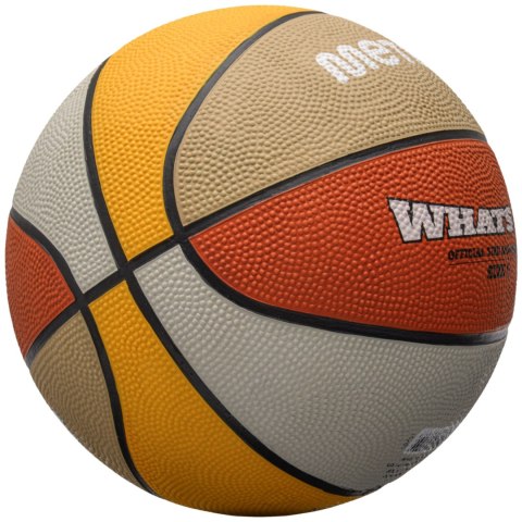 Piłka koszykowa Meteor What's Up pomarańczowo-beżowa 16797 Meteor