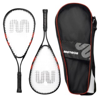 Zestaw do speed badmintona Meteor 2 rakietki aluminiowe, 3 lotki 16839 Meteor