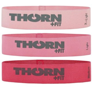 Zestaw gum do ćwiczeń Thorn Fit Lady resistance textile band set 3 szt. Thorn Fit