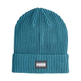Czapka Puma Ribbed Classic Cuff Beanie turkusowa 024038 11 Puma