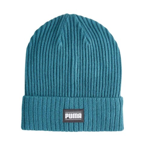 Czapka Puma Ribbed Classic Cuff Beanie turkusowa 024038 11 Puma