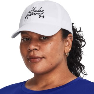 Czapka z daszkiem damska Under Armour Sportstyle Adj OSFM biała 1369790 102 Under Armour