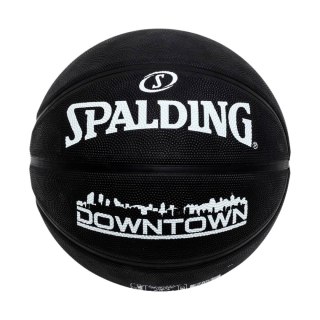 Piłka do koszykówki Spalding Downtown czarna 84634Z Spalding