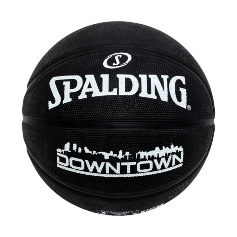 Piłka do koszykówki Spalding Downtown czarna 84634Z Spalding
