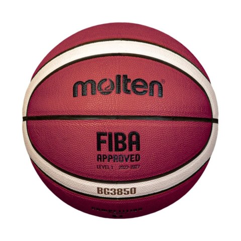 Piłka koszykowa Molten brązowa B6G3850 FIBA Molten