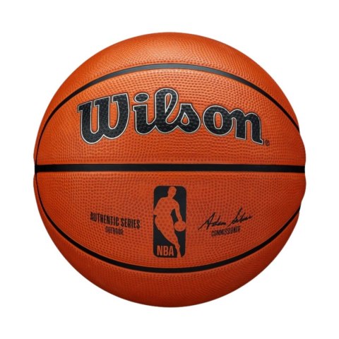 Piłka koszykowa Wilson NBA Authentic Series Outdoor pomarańczowa WTB7300XB05 Wilson