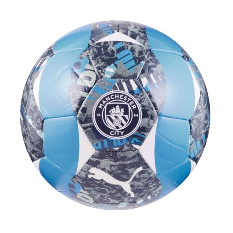Piłka nożna Puma MCFC Prematch szaro-niebieska 84548 74 Puma
