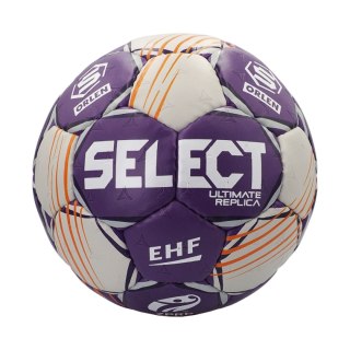 Piłka ręczna Select Ultimate Orlen Superliga 3 EHF Replica fioletowo-szara 13473 Select
