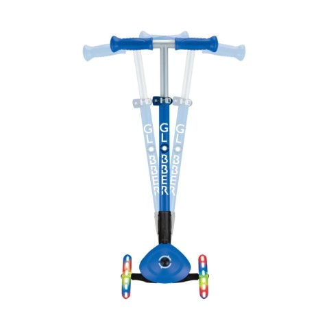 Hulajnoga SMJ Globber 3-kołowa 432-100-3 Primo Foldable Lights niebieska Smj