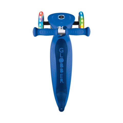 Hulajnoga SMJ Globber 3-kołowa 432-100-3 Primo Foldable Lights niebieska Smj