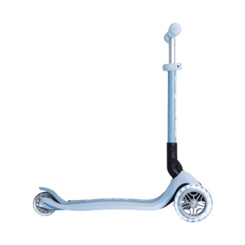 Hulajnoga SMJ Globber 3-kołowa 692-501 Junior Foldable Lights Eco jasnoniebieska Smj